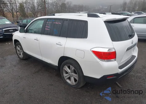 2013 Toyota Highlander Limited V6 from USA, damaged, VIN 5TDDK3EH1DS205468